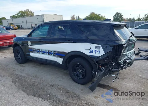 2025 Ford Police Interceptor from USA, damaged, VIN 1FM5K8ABXSGA54586